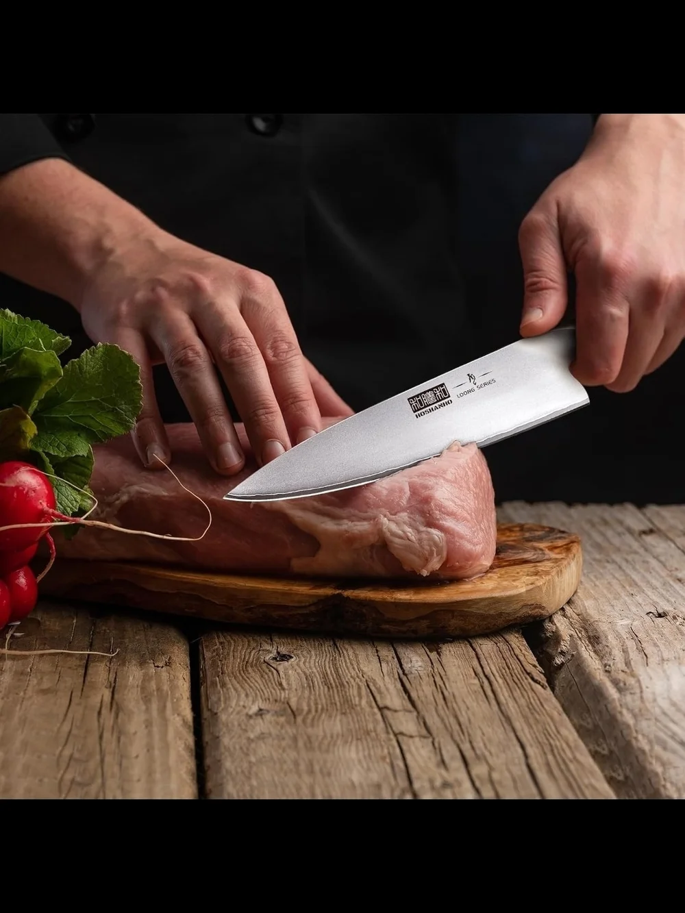Kitchen Knife in Japanese High Carbon Steel Professional High-Class Chef's Knife